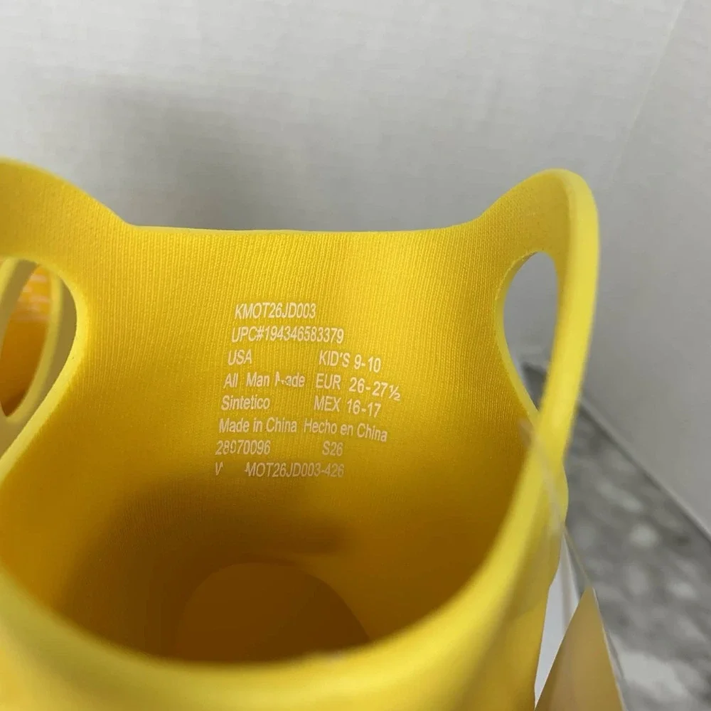 Ozark Trail Kid's Yellow Rain Boots Size 9-10